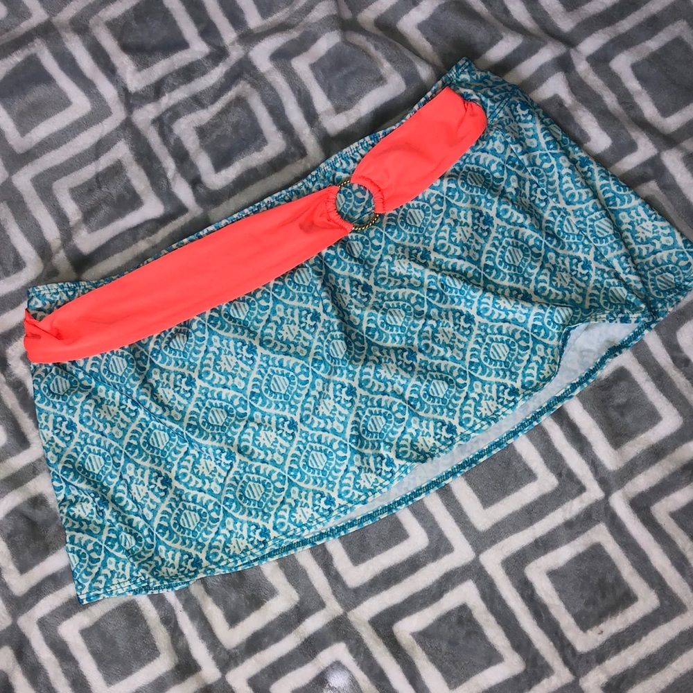 Antonio Melani Banded Swim Skirt